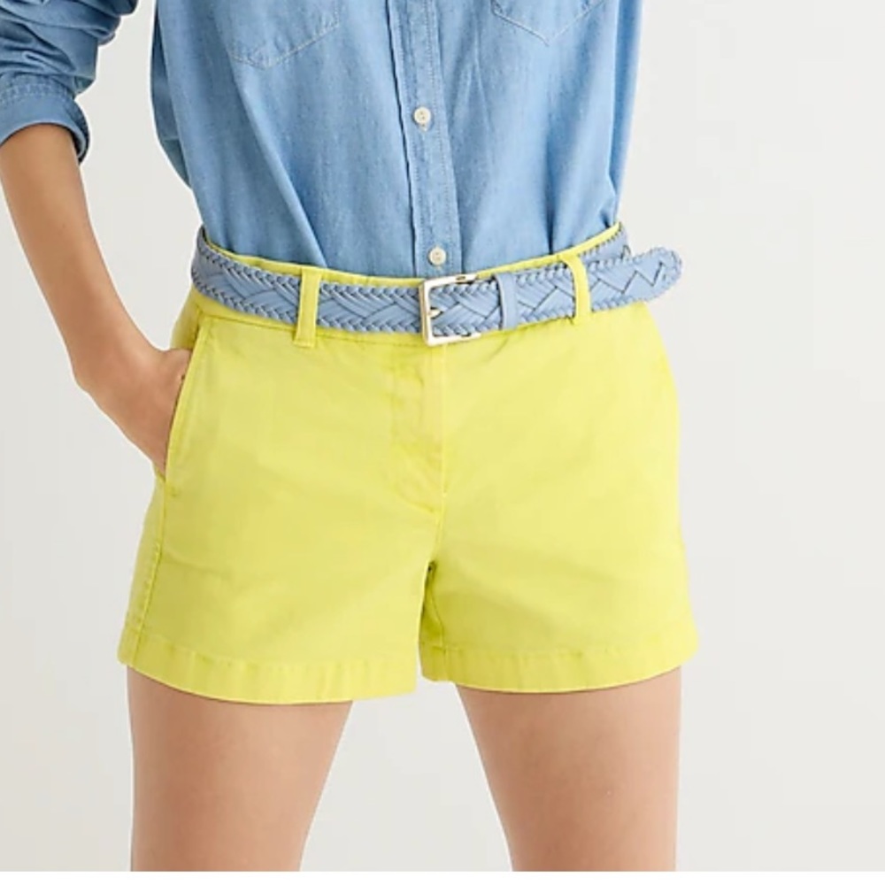 J Crew 4” stretch chino short